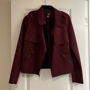 Kut from the Kloth Faux Suede Moto Jacket
